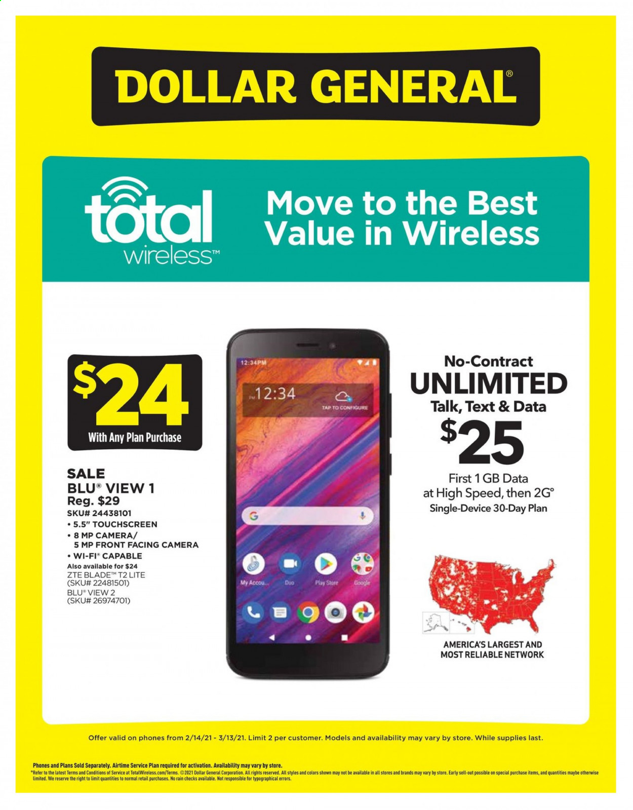 Dollar General ad - 02/14/2021 - 03/13/2021. Page 2