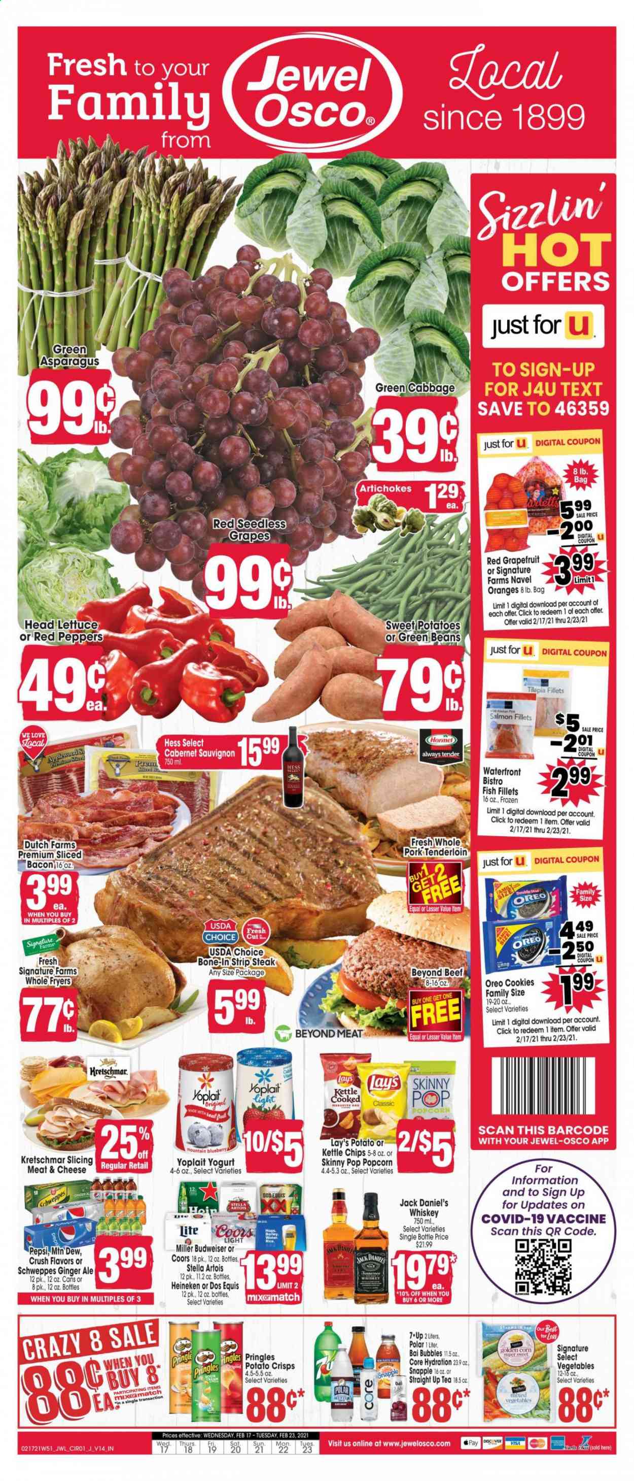 Jewel Osco ad - 02/17/2021 - 02/23/2021. Page 1