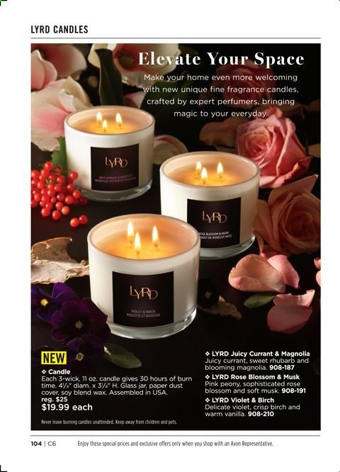 thumbnail - Avon Flyer - 02/16/2021 - 03/01/2021 - Sales products - Avon, fragrance, paper, candle. Page 104.