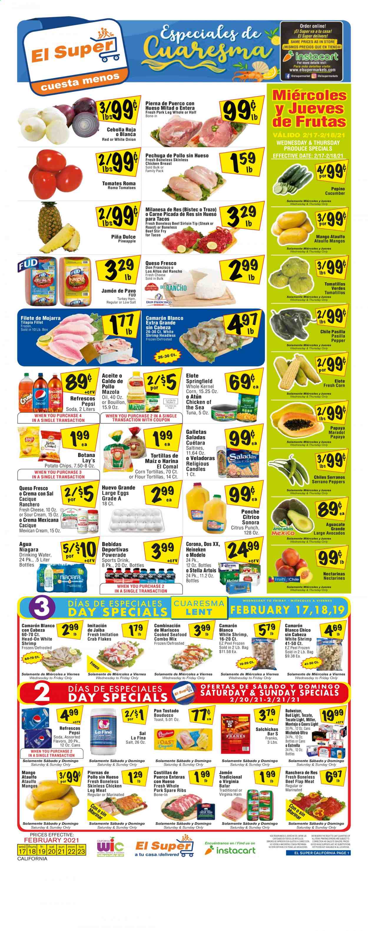 El Super ad - 02/17/2021 - 02/23/2021. Page 1