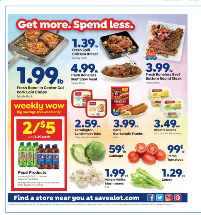Save a Lot ad - 02/17/2021 - 02/23/2021. Page 4