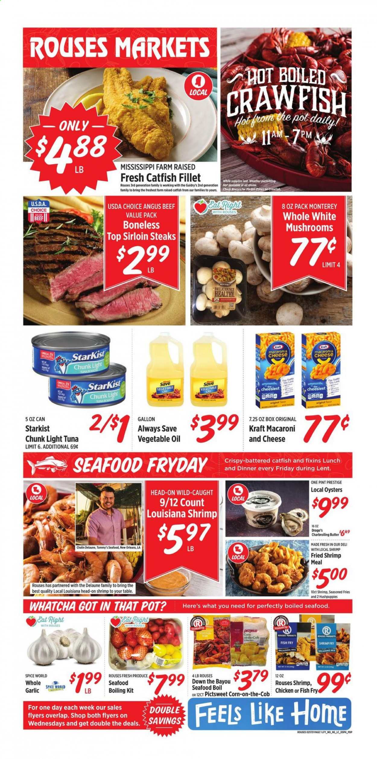 Rouses Markets ad - 02/17/2021 - 02/24/2021. Page 1