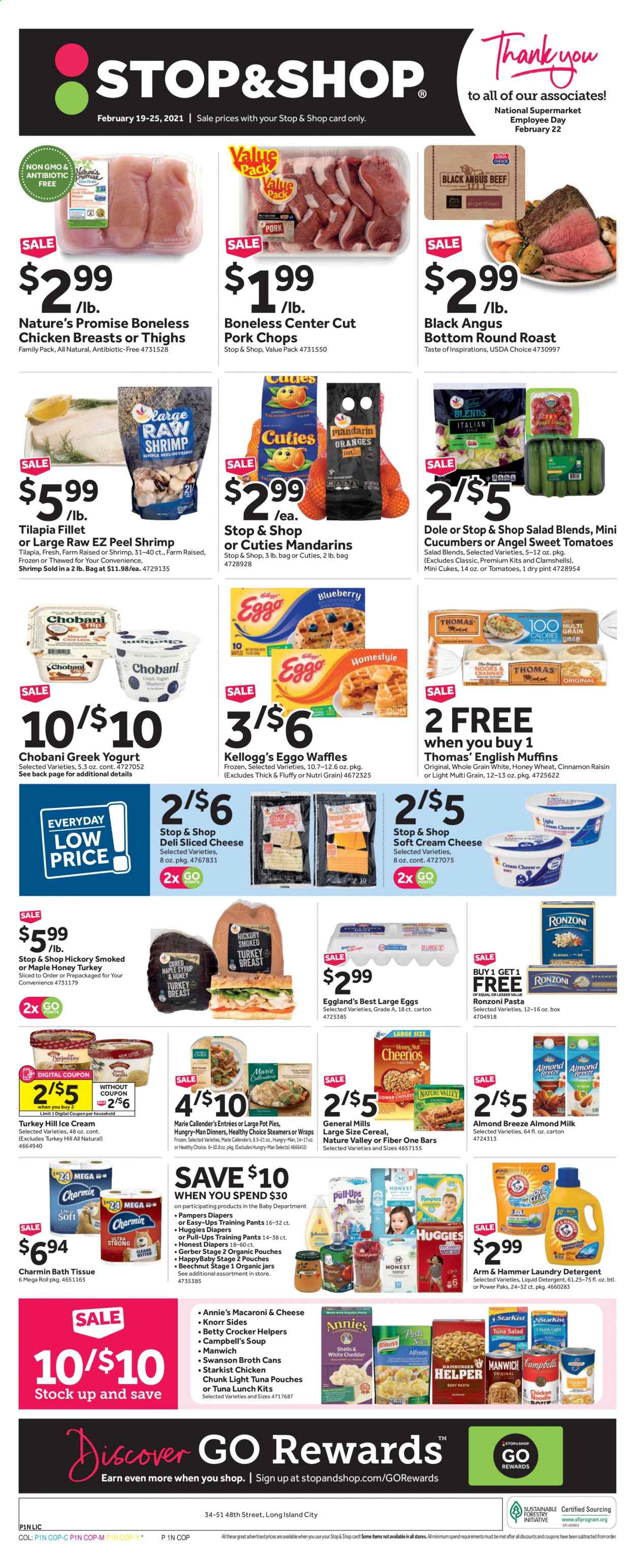 Stop & Shop ad - 02/19/2021 - 02/25/2021. Page 1