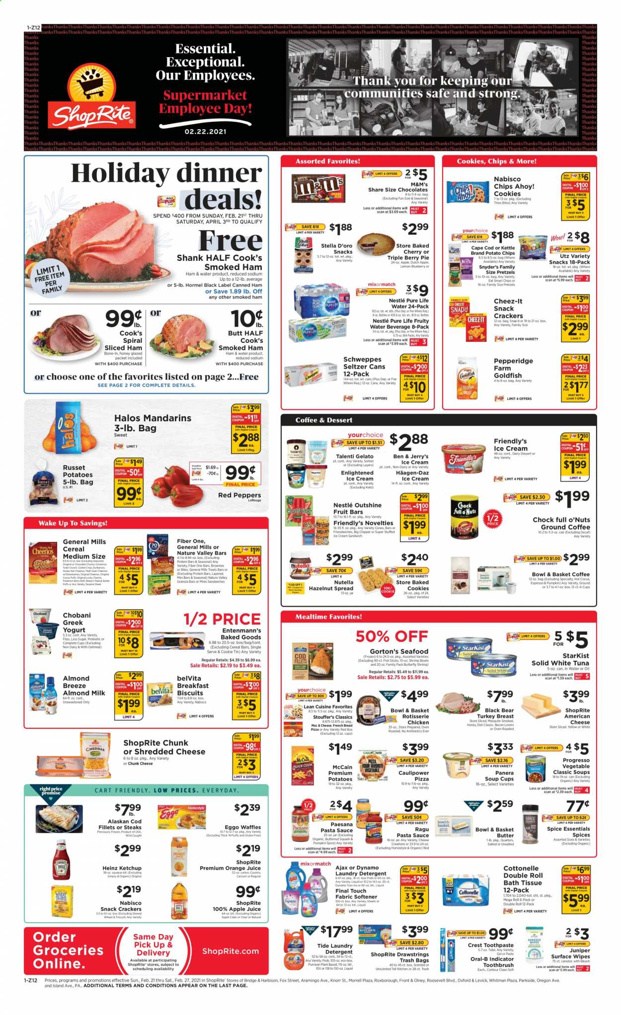 ShopRite ad - 02/21/2021 - 02/27/2021. Page 1