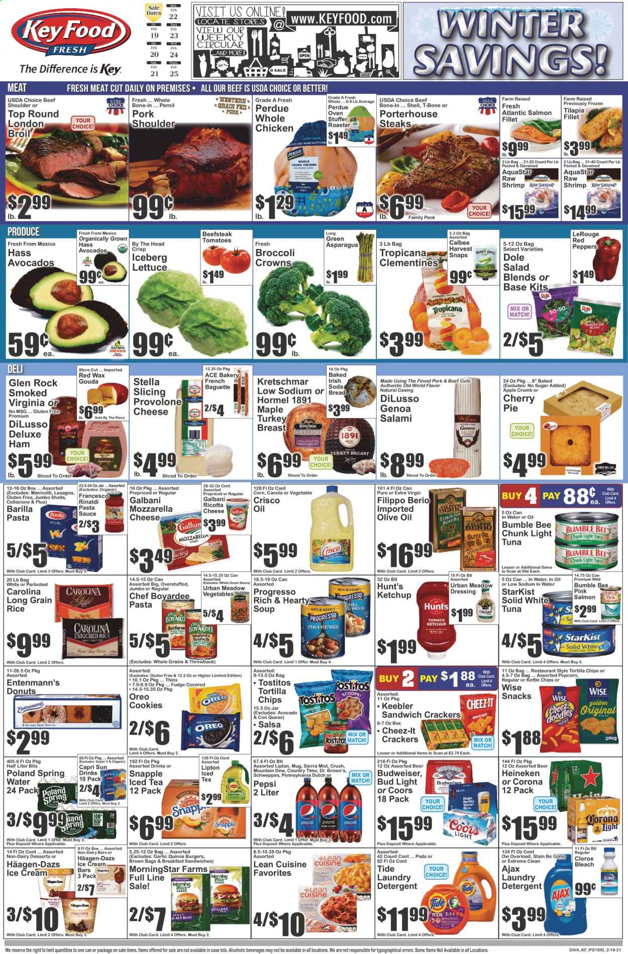 Key Food ad - 02/19/2021 - 02/25/2021. Page 1