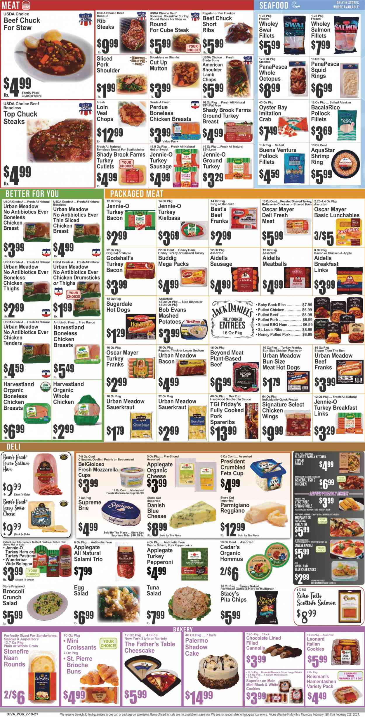 Key Food ad - 02/19/2021 - 02/25/2021. Page 6