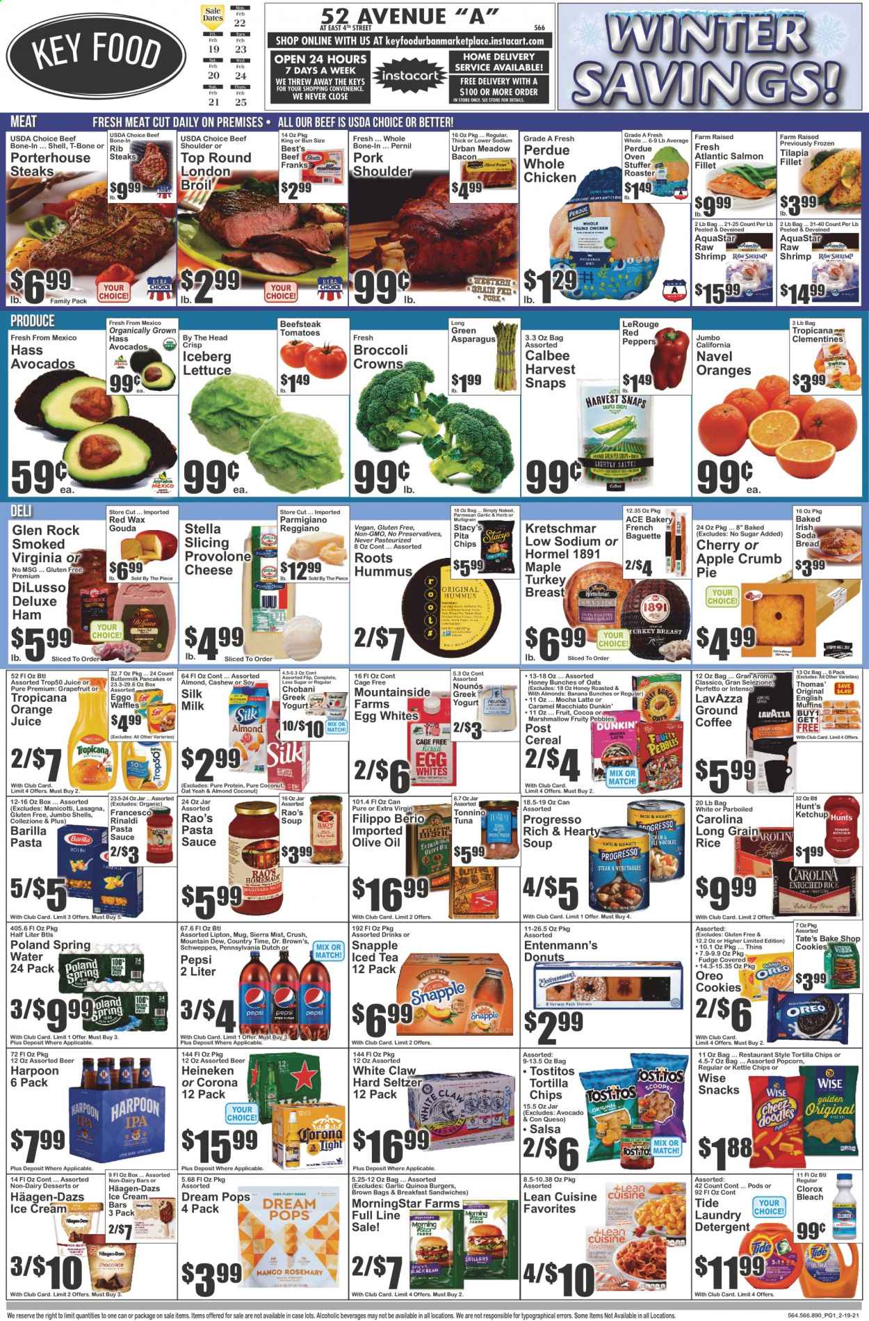 Key Food ad - 02/19/2021 - 02/25/2021. Page 1