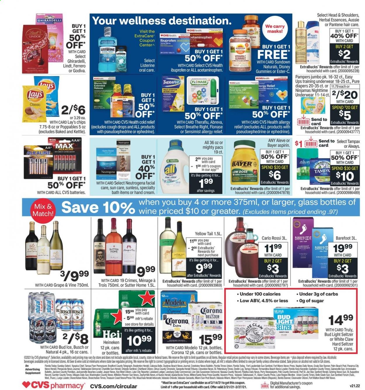 CVS Pharmacy ad - 02/21/2021 - 02/27/2021. Page 2