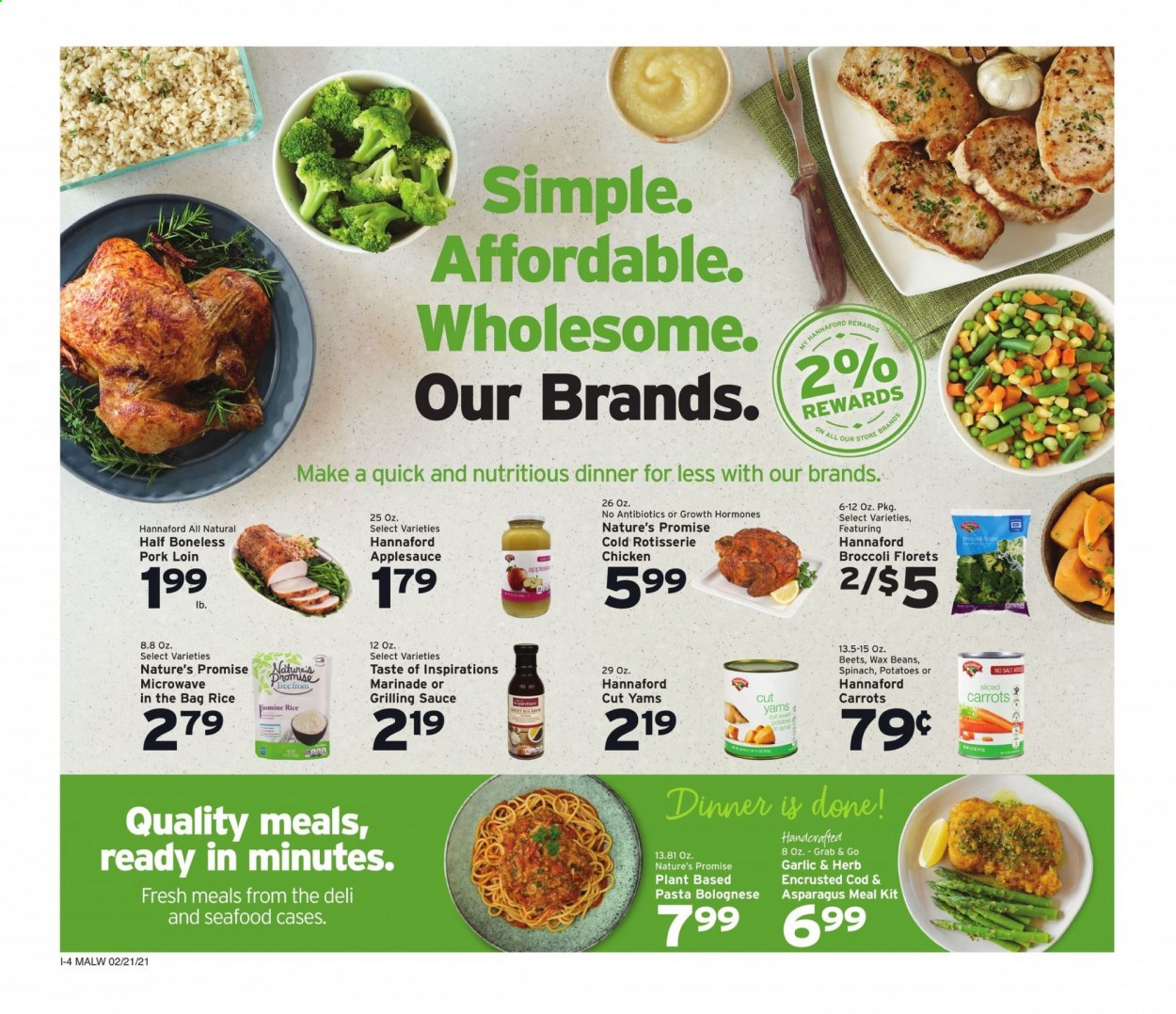 Hannaford ad - 02/21/2021 - 02/27/2021. Page 12