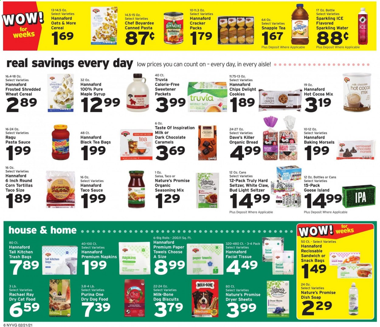Hannaford ad - 02/21/2021 - 02/27/2021. Page 6