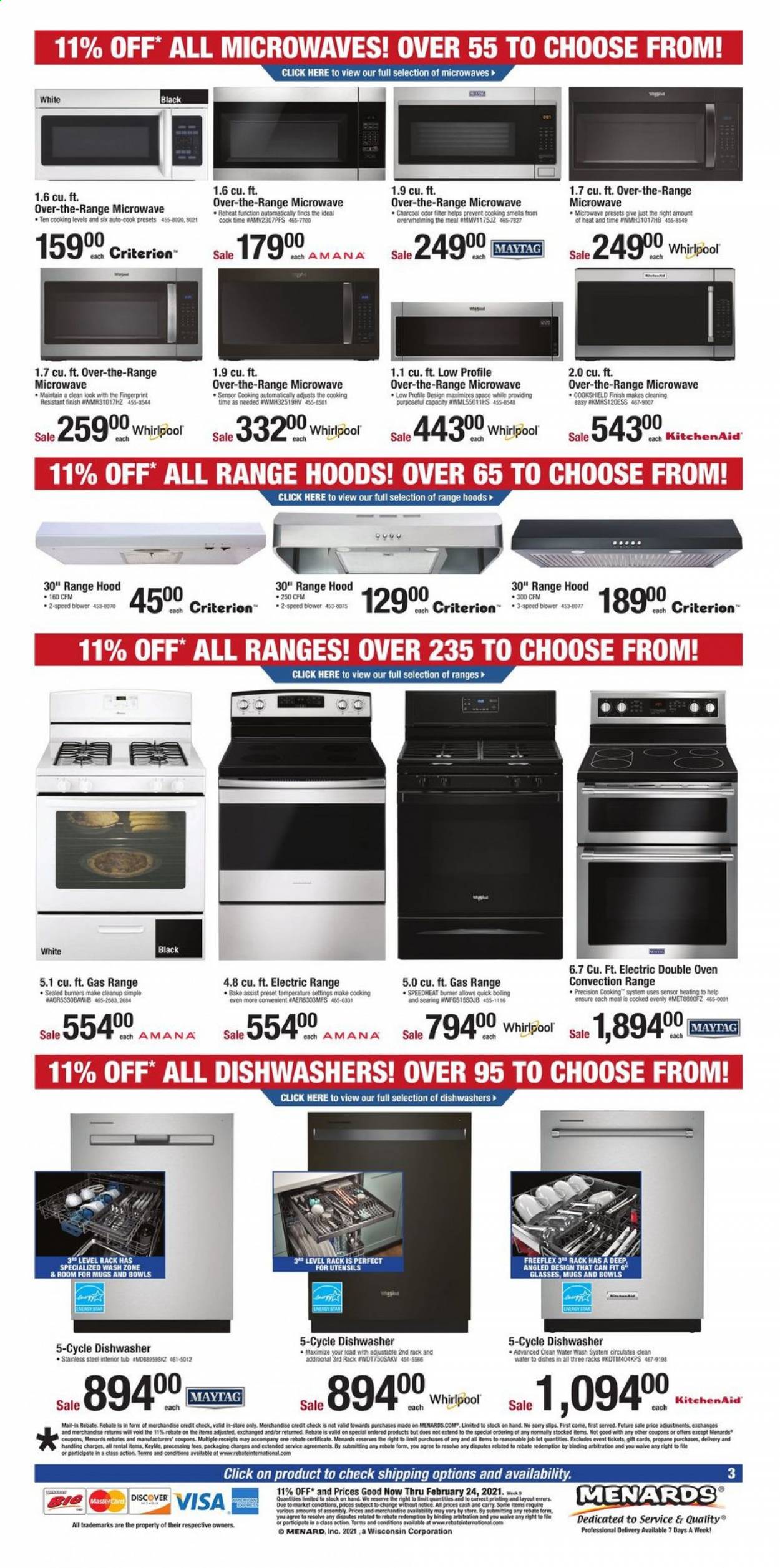 Menards ad - 02/21/2021 - 02/24/2021. Page 3