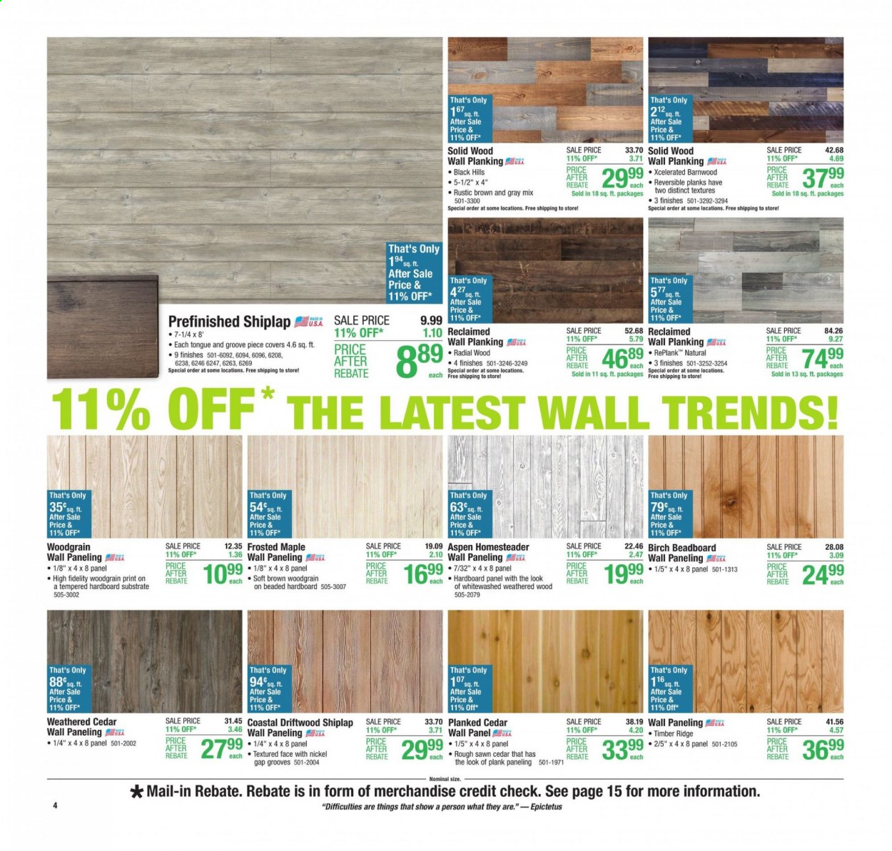 Menards ad - 02/21/2021 - 02/27/2021. Page 5