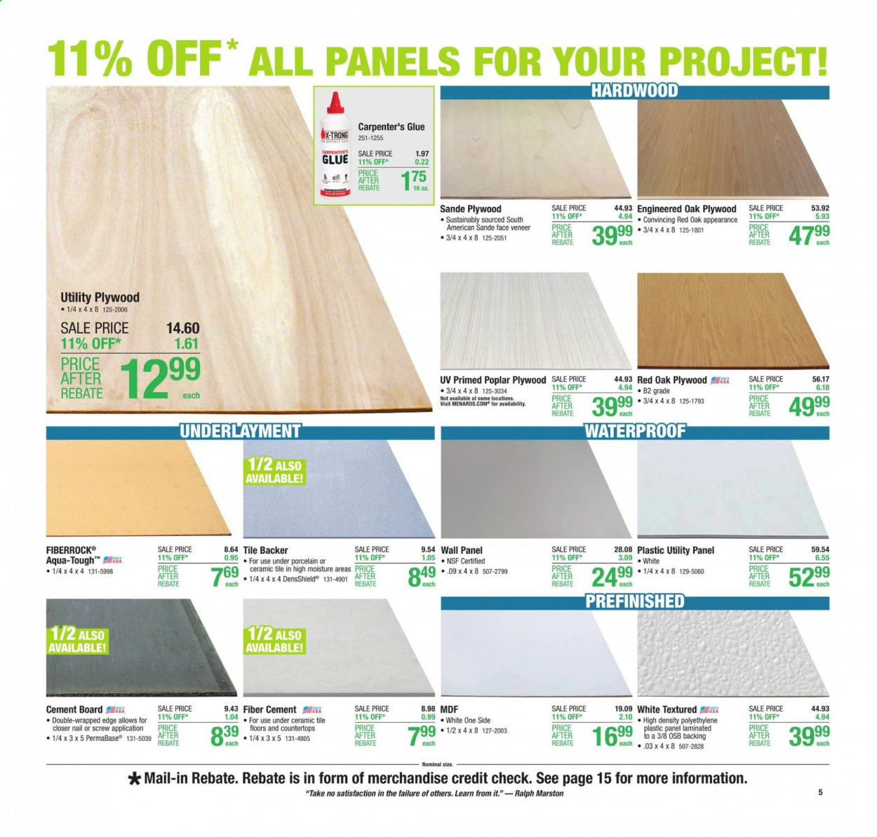 Menards ad - 02/21/2021 - 02/27/2021. Page 7