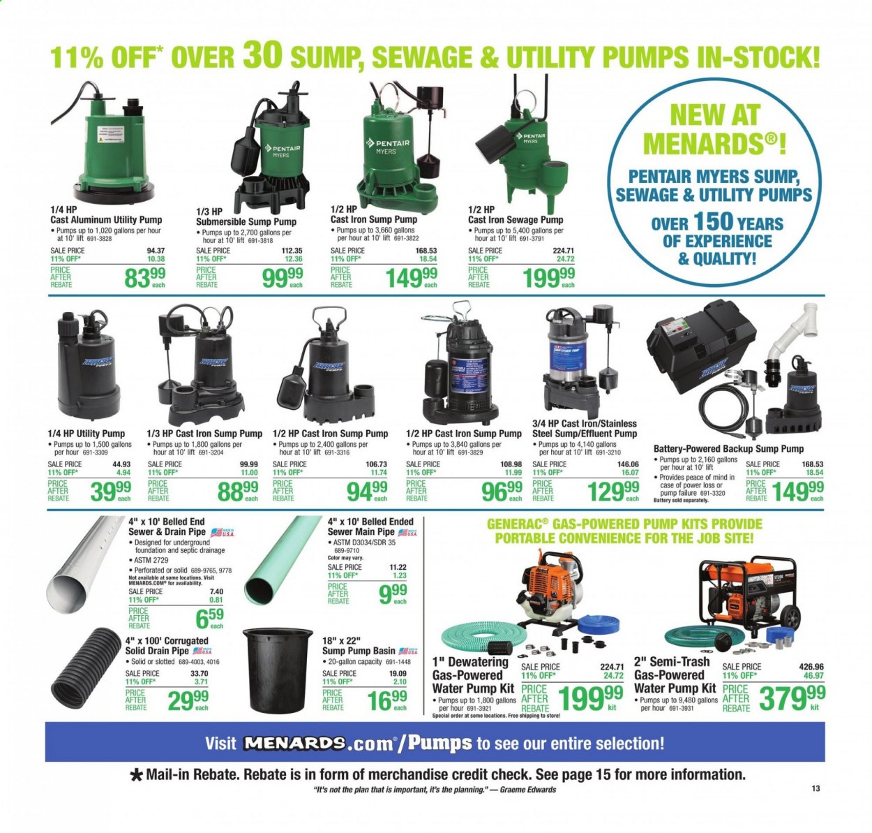 Menards ad - 02/21/2021 - 02/27/2021. Page 16