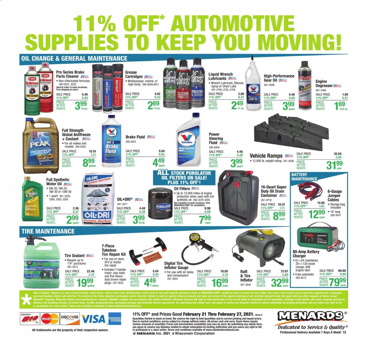 Menards ad - 02/21/2021 - 02/27/2021. Page 19