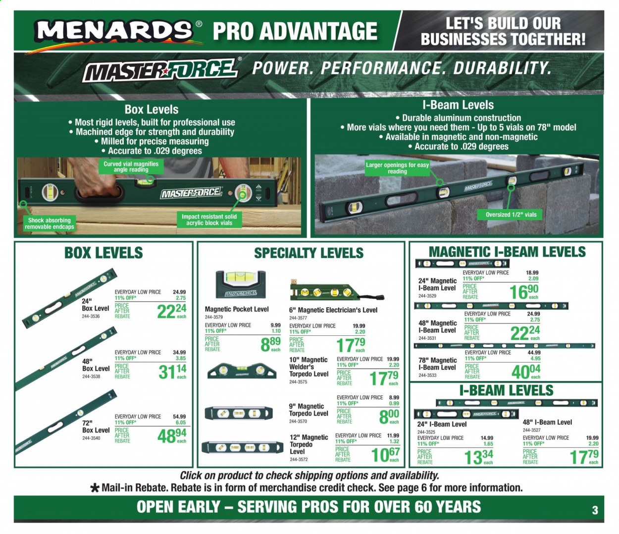 Menards ad - 02/21/2021 - 02/27/2021. Page 4
