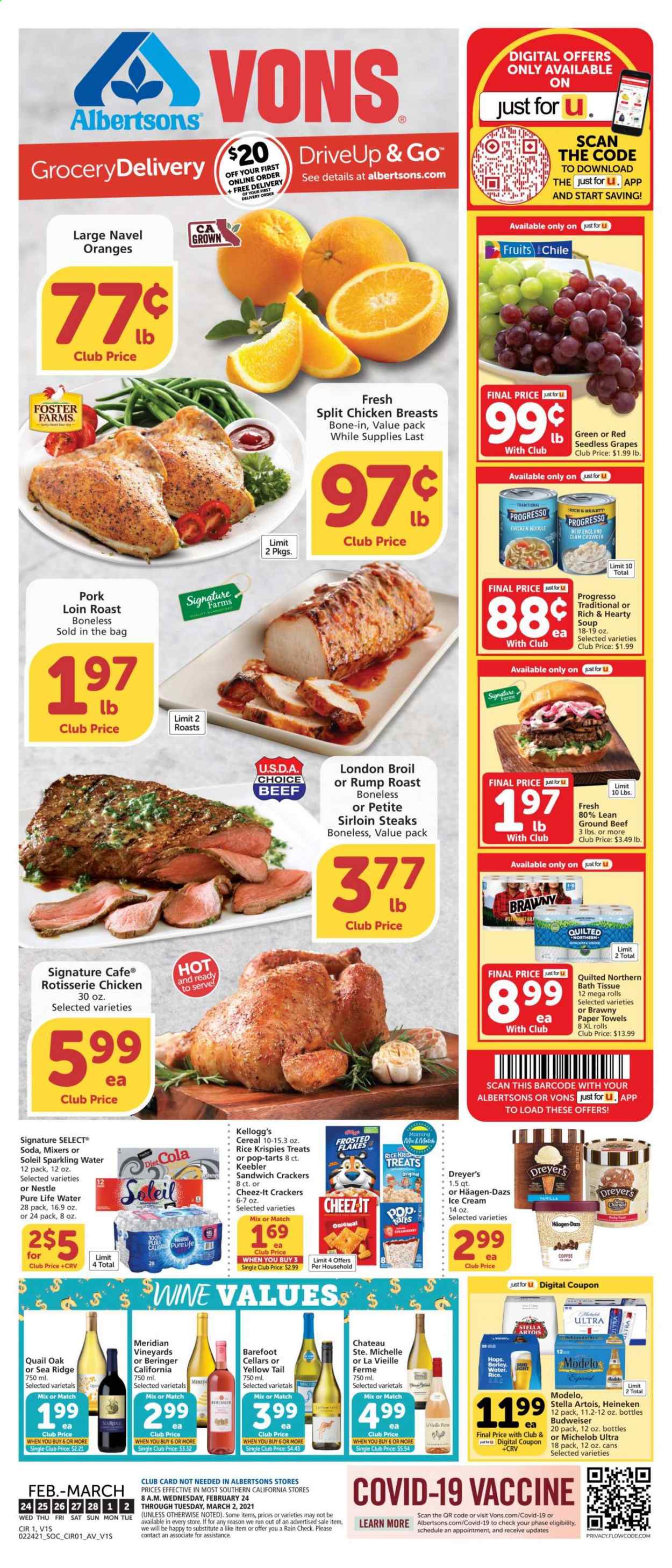 Albertsons ad - 02/24/2021 - 03/02/2021. Page 1