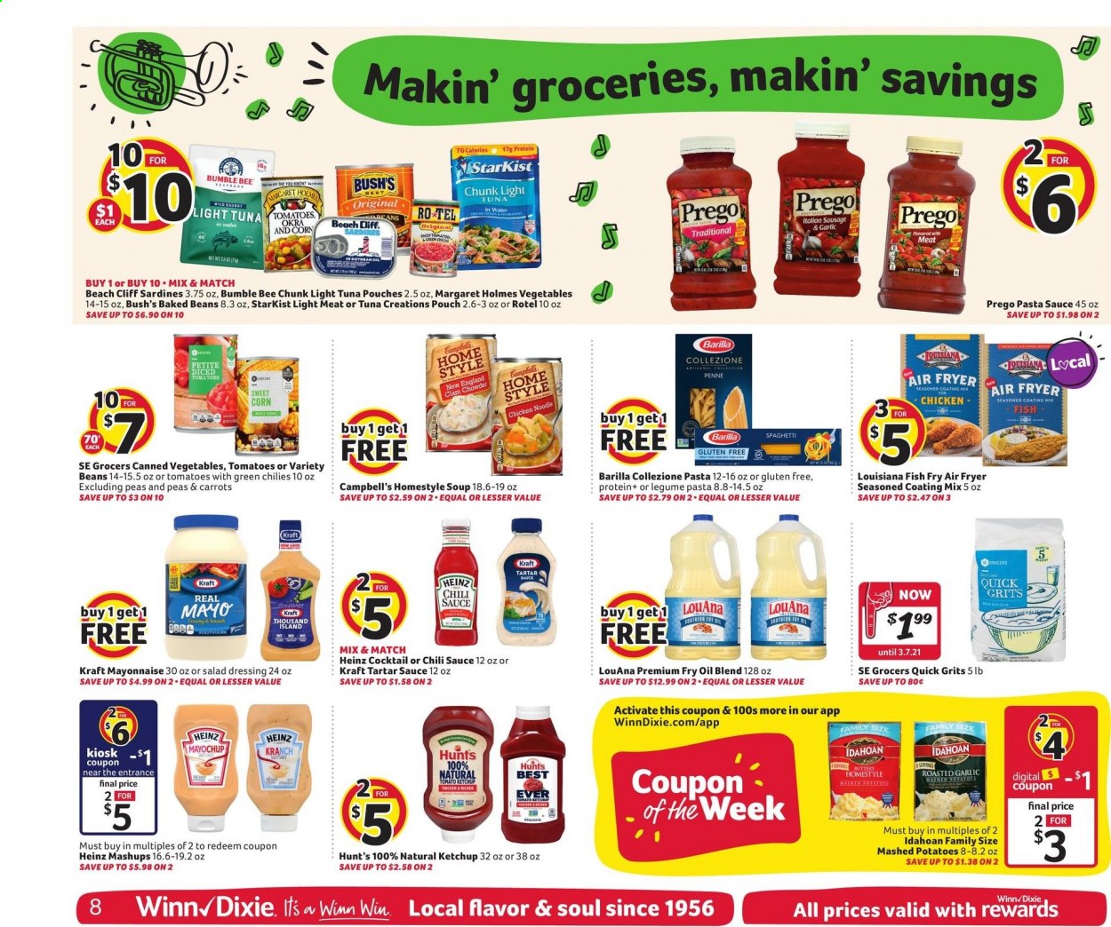 Winn Dixie ad - 02/24/2021 - 03/02/2021. Page 8