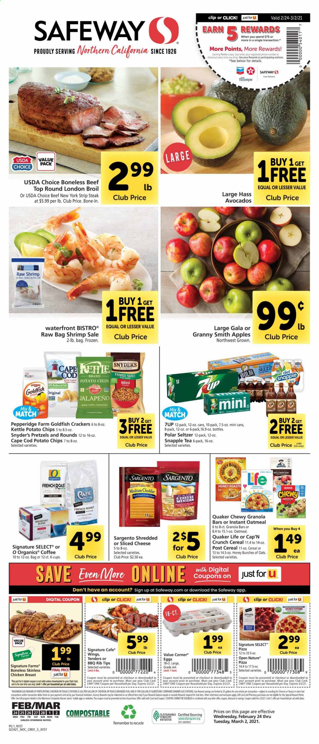 Safeway ad - 02/24/2021 - 03/02/2021. Page 1