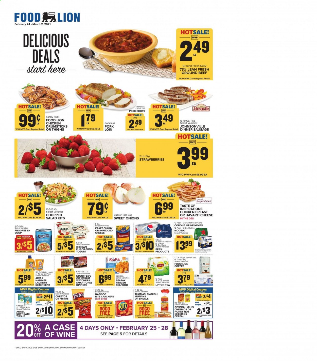 Food Lion ad - 02/24/2021 - 03/02/2021. Page 1