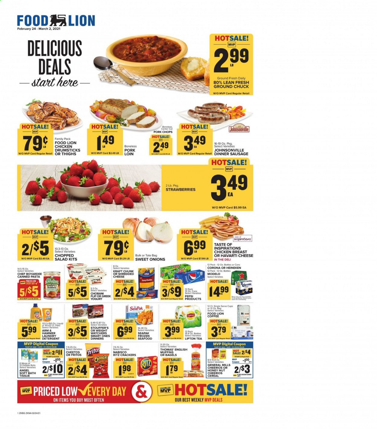 Food Lion ad - 02/24/2021 - 03/02/2021. Page 1