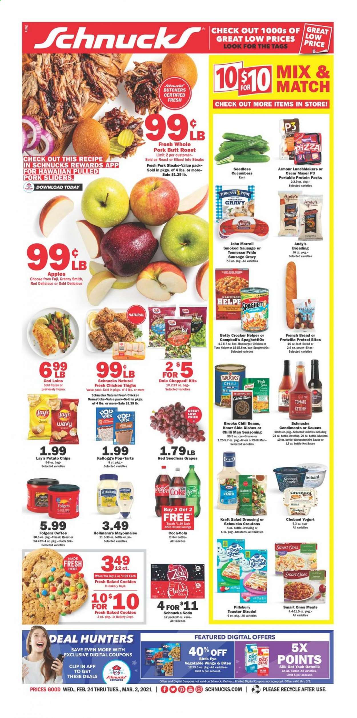 Schnucks ad - 02/24/2021 - 03/02/2021. Page 1