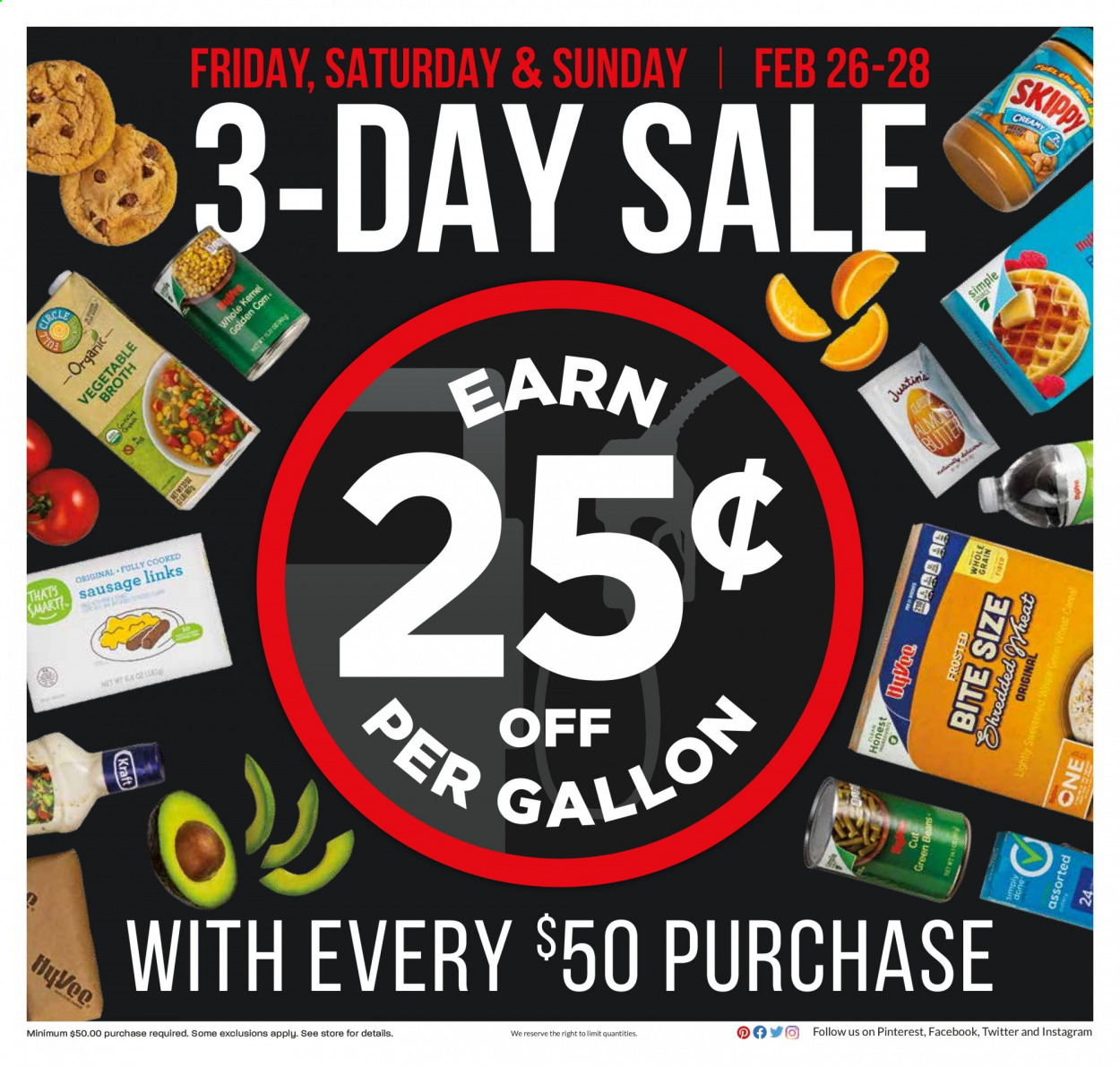Hy-Vee ad - 02/26/2021 - 02/28/2021. Page 1