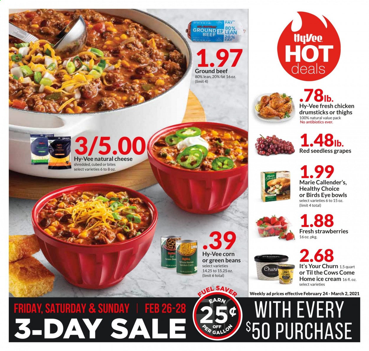 Hy-Vee ad - 02/24/2021 - 03/02/2021. Page 1