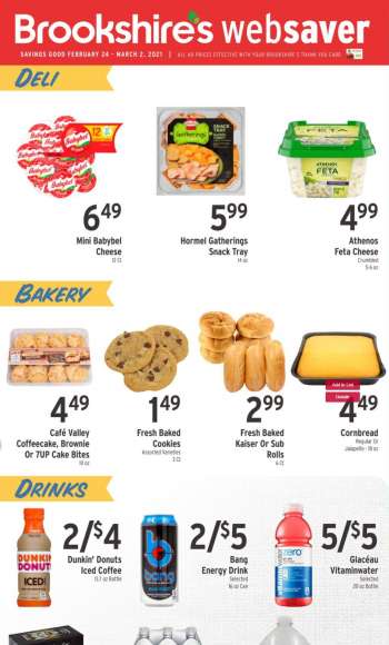Brookshires Flyer - 02.24.2021 - 03.02.2021.