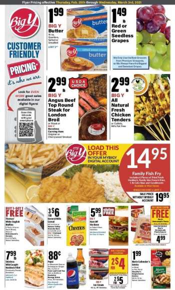 Big Y Flyer - 02.25.2021 - 03.03.2021.