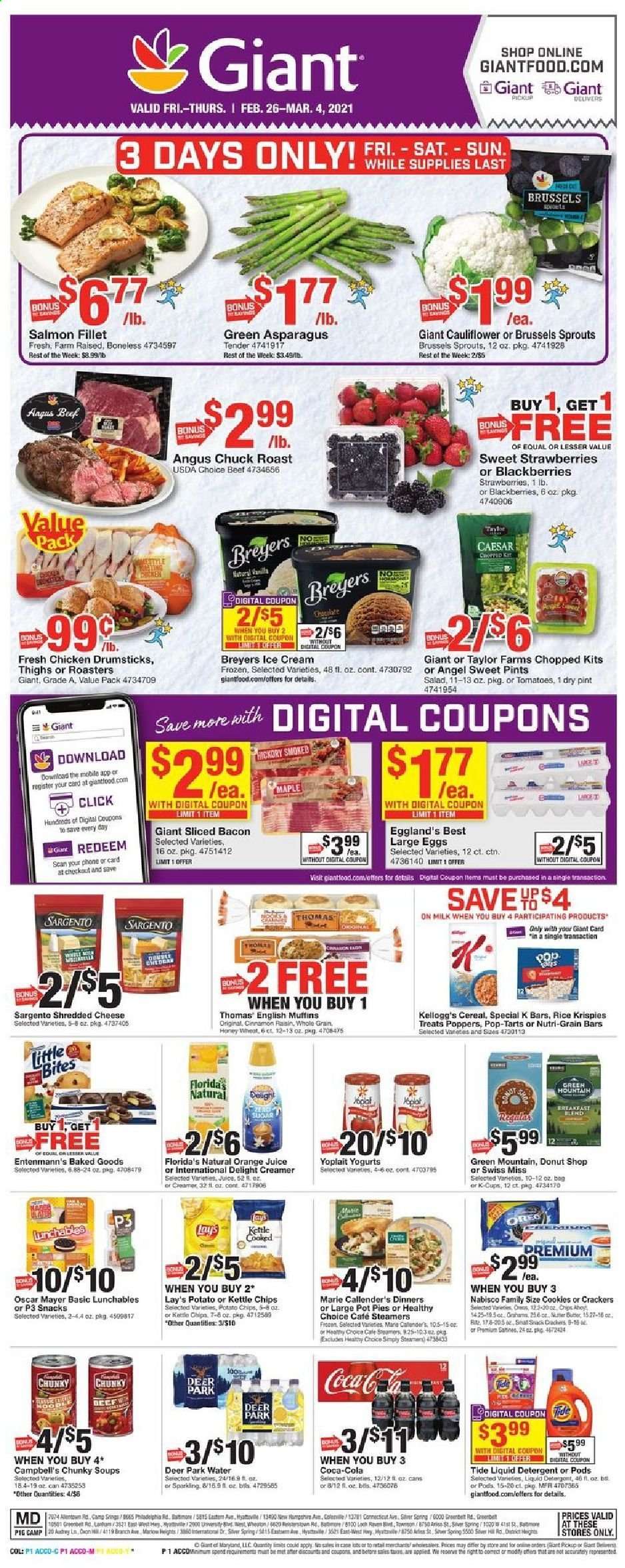 Giant Food ad - 02/26/2021 - 03/04/2021. Page 1