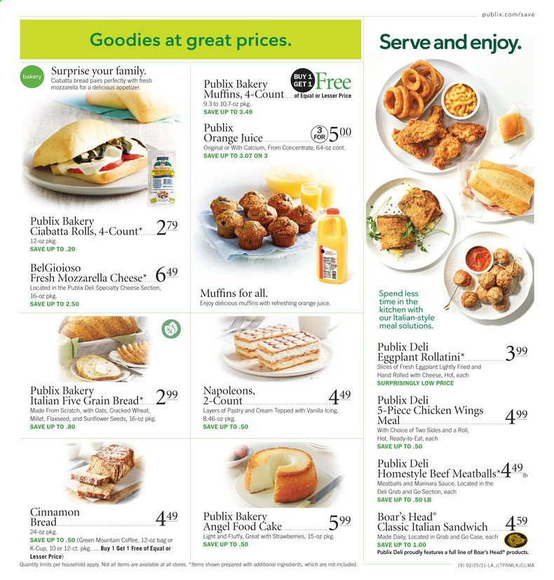 Publix ad - 02/25/2021 - 03/03/2021. Page 9