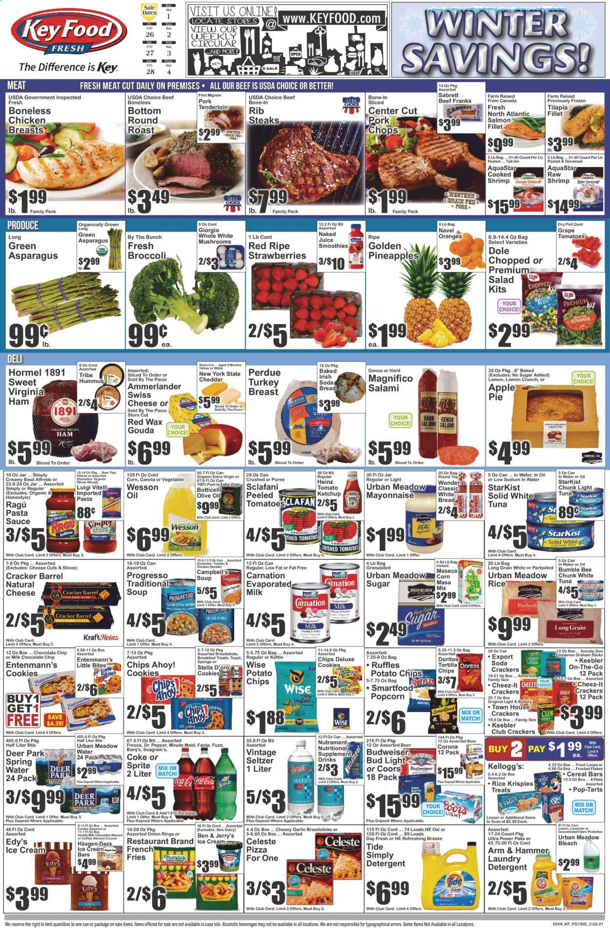 Key Food ad - 02/26/2021 - 03/04/2021. Page 1