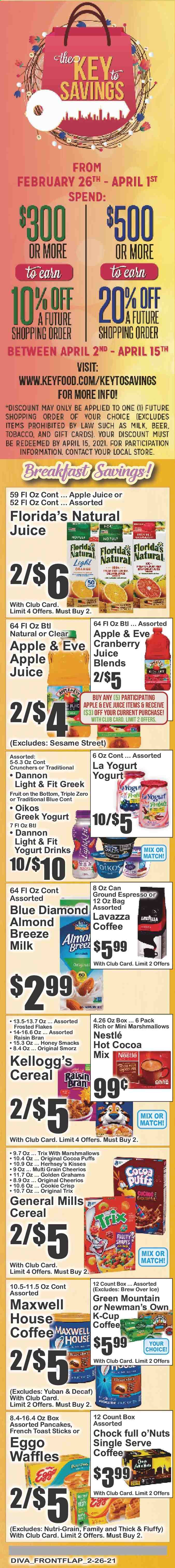 Key Food ad - 02/26/2021 - 03/04/2021. Page 7