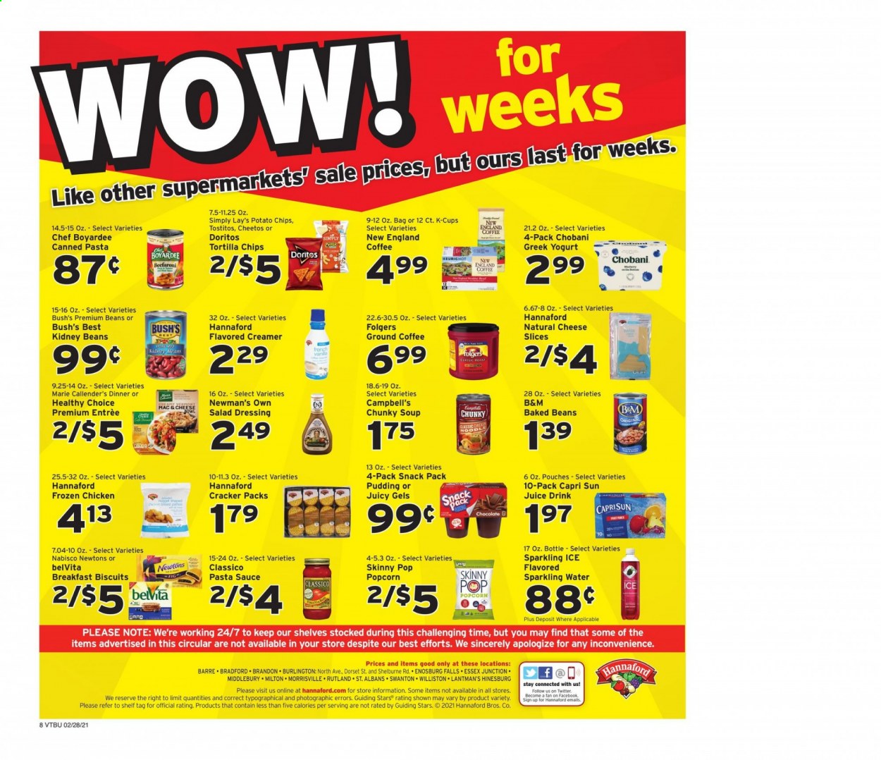 Hannaford ad - 02/28/2021 - 03/06/2021. Page 8