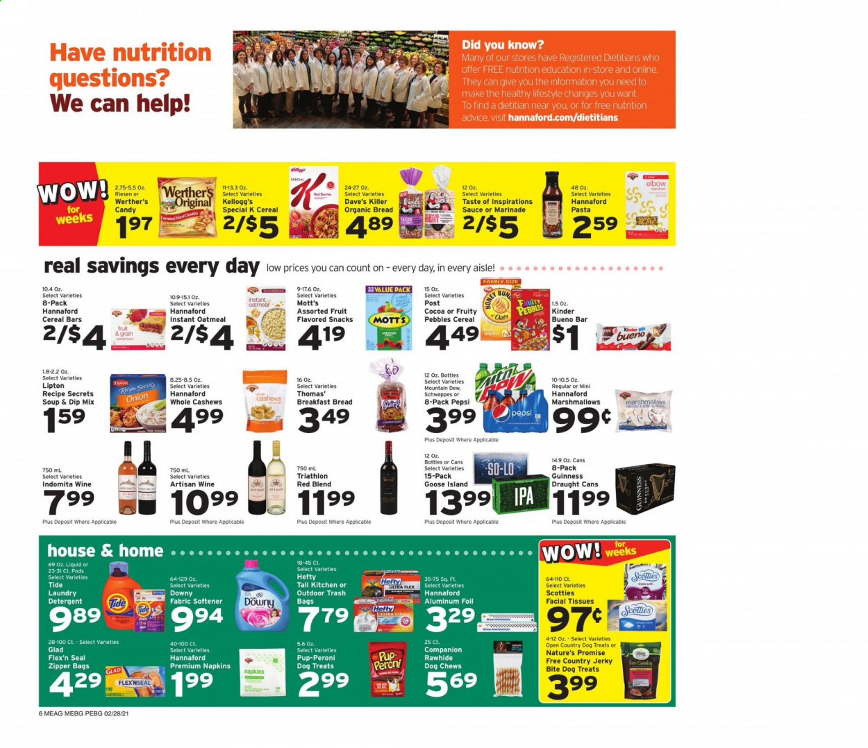 Hannaford ad - 02/28/2021 - 03/06/2021. Page 6