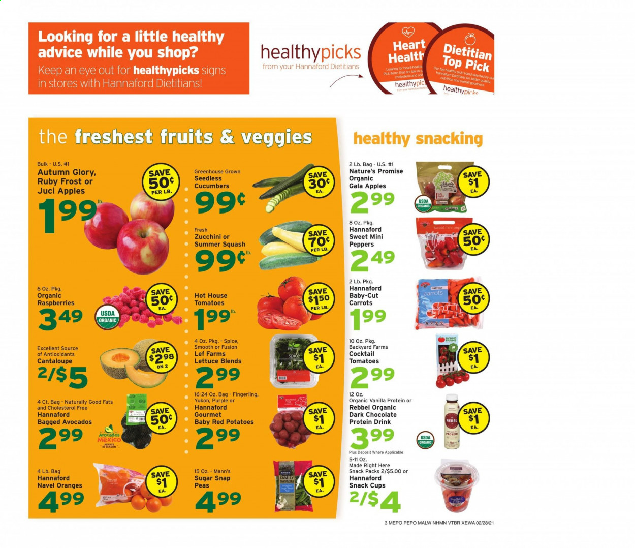 Hannaford ad - 02/28/2021 - 03/06/2021. Page 3