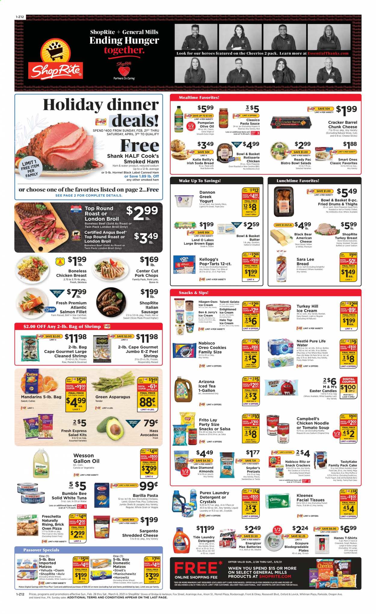 ShopRite ad - 02/28/2021 - 03/06/2021. Page 1