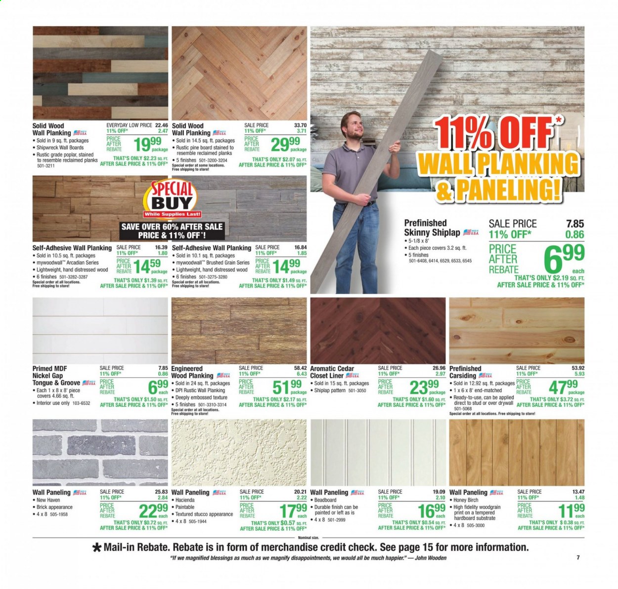 Menards ad - 02/28/2021 - 03/06/2021. Page 9