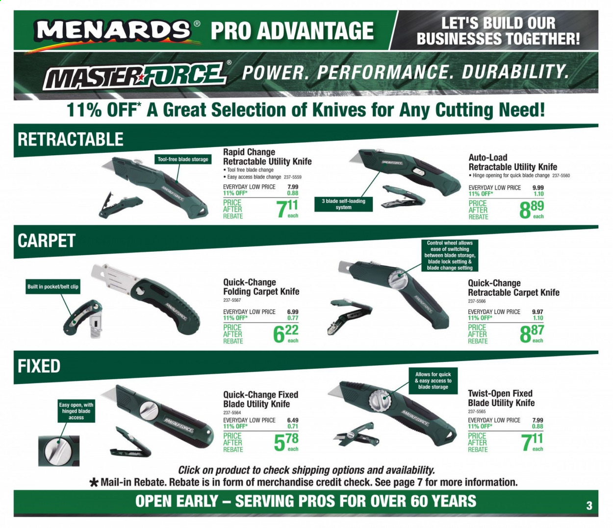 Menards ad - 02/28/2021 - 03/06/2021. Page 4