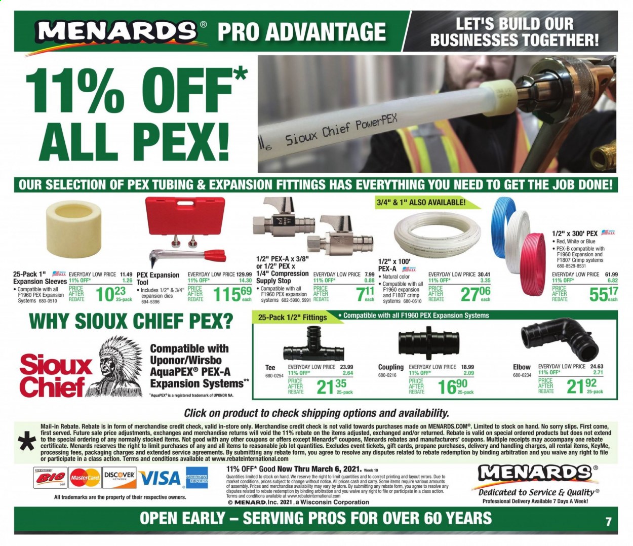 Menards ad - 02/28/2021 - 03/06/2021. Page 9