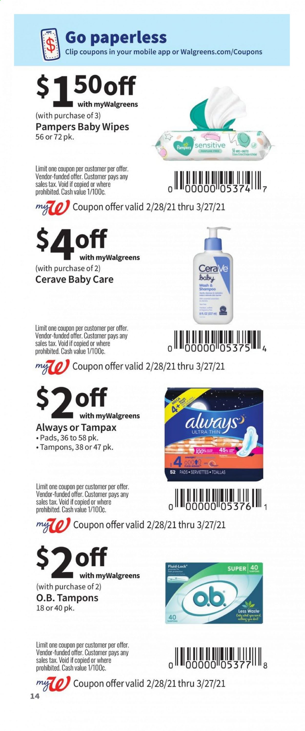 Walgreens ad - 02/28/2021 - 03/27/2021. Page 14