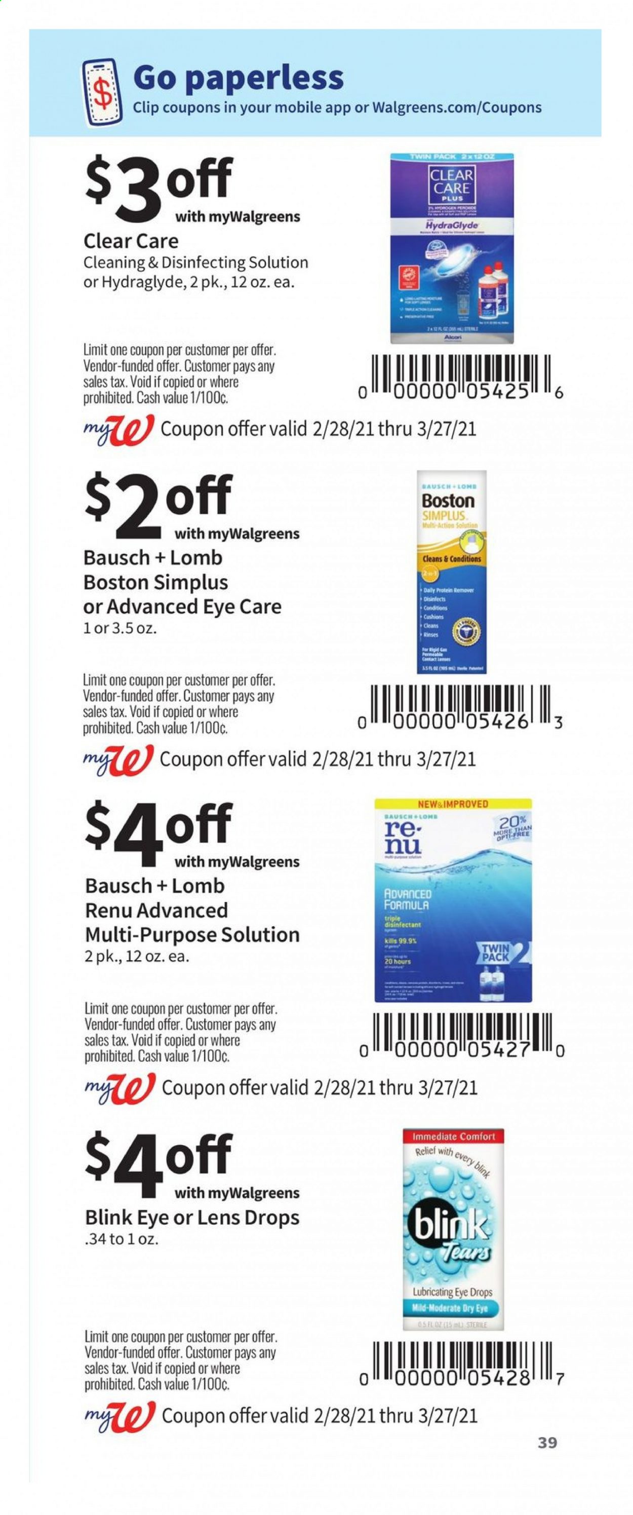 Walgreens ad - 02/28/2021 - 03/27/2021. Page 39