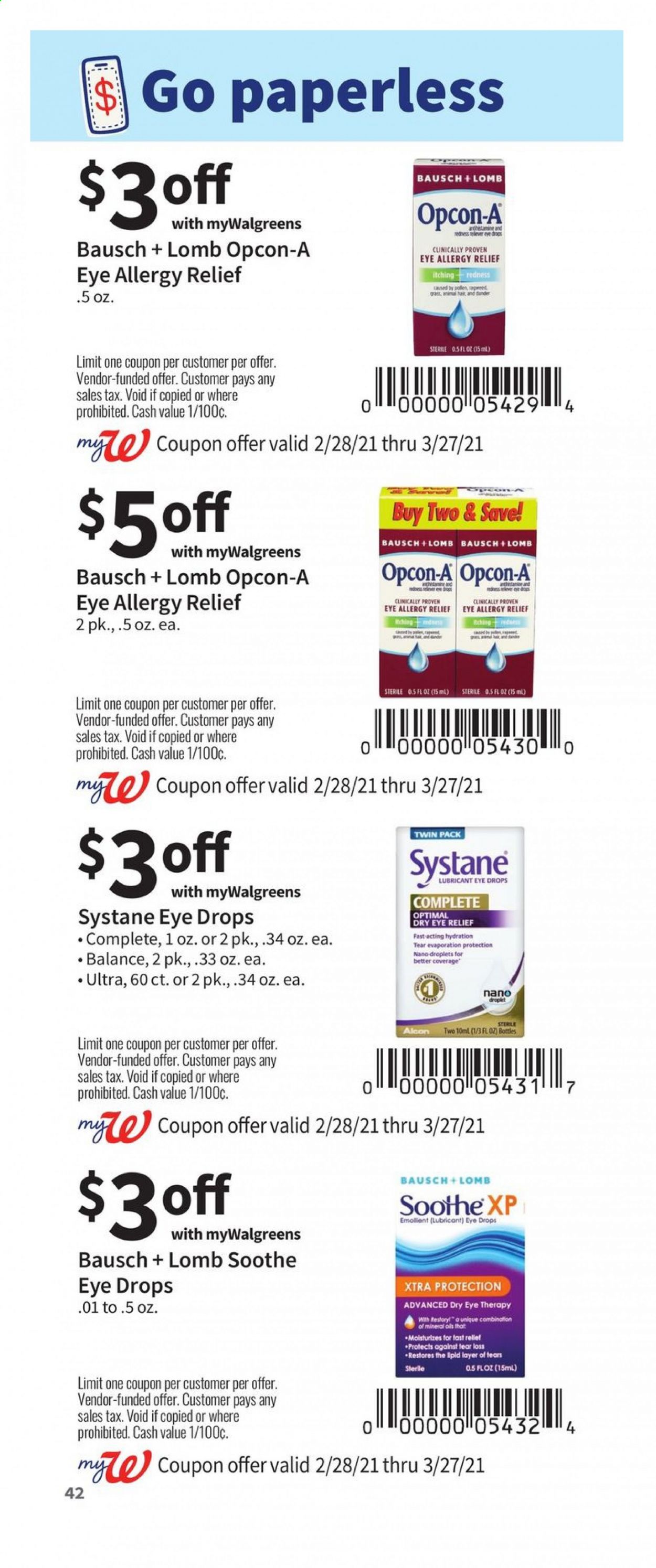 Walgreens ad - 02/28/2021 - 03/27/2021. Page 42