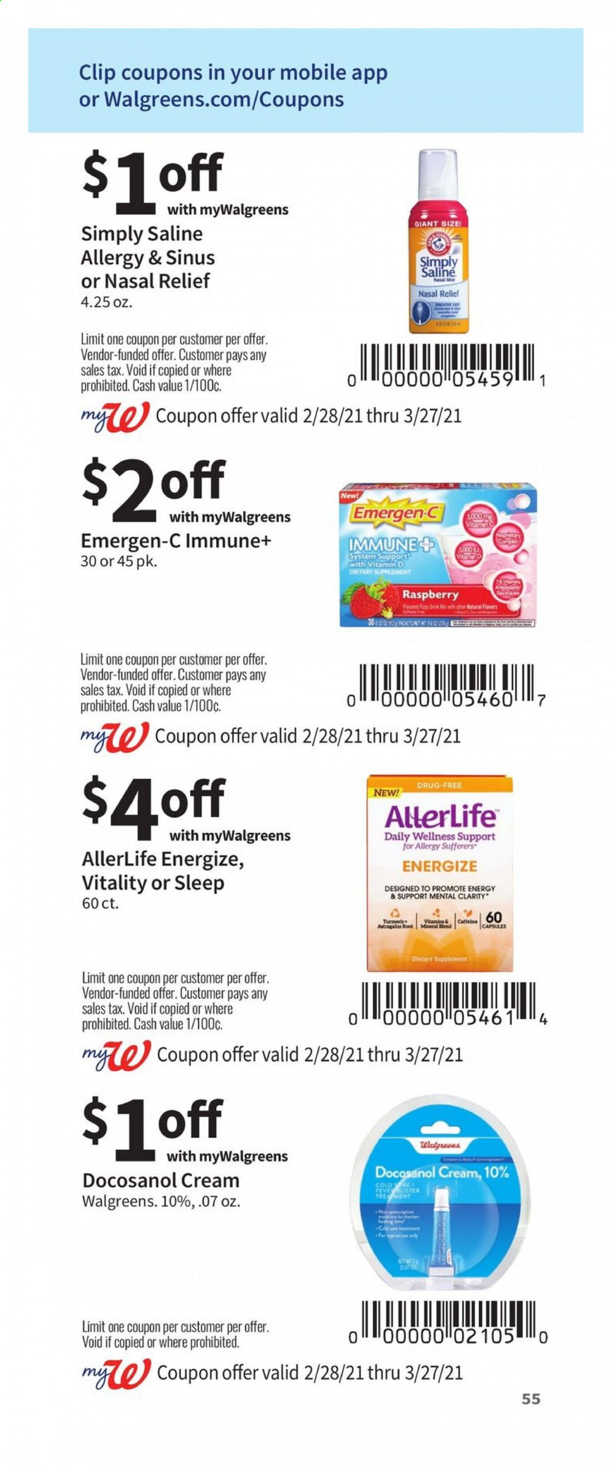 Walgreens ad - 02/28/2021 - 03/27/2021. Page 55
