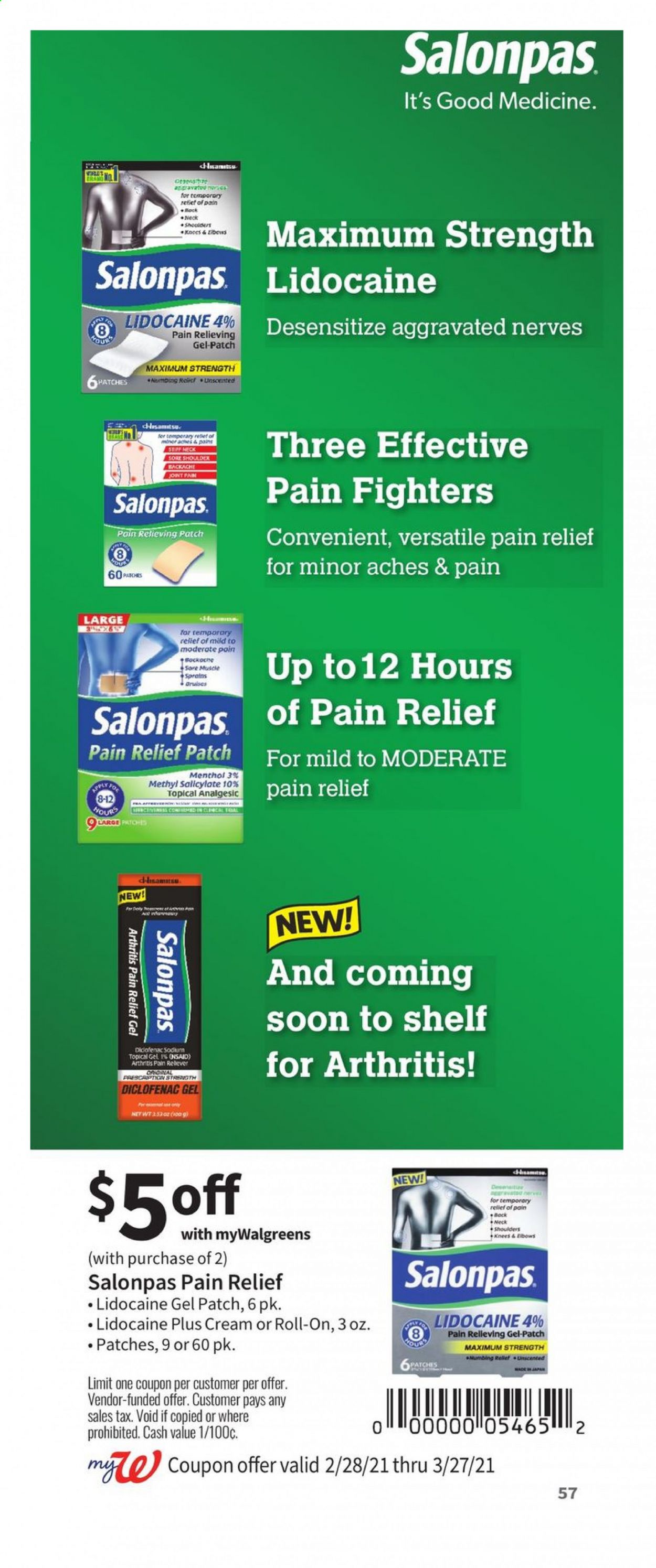 Walgreens ad - 02/28/2021 - 03/27/2021. Page 57
