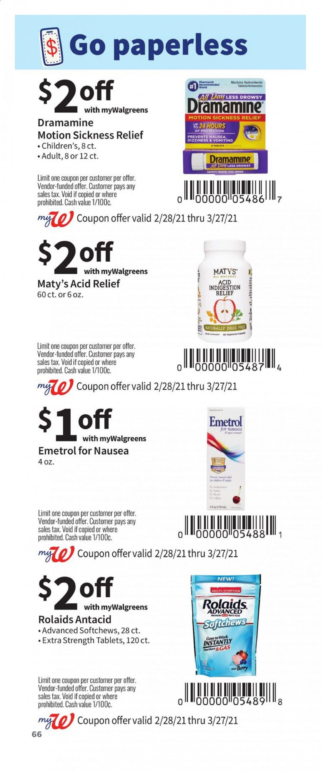 Walgreens ad - 02/28/2021 - 03/27/2021. Page 66