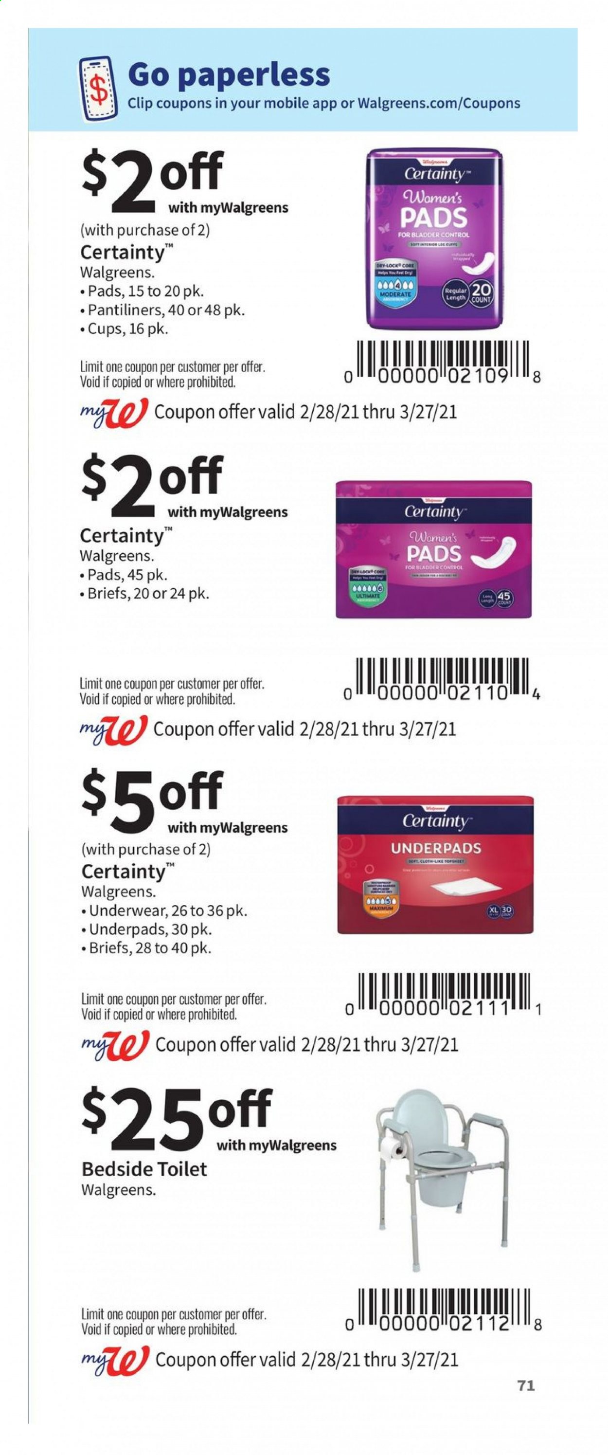 Walgreens ad - 02/28/2021 - 03/27/2021. Page 71
