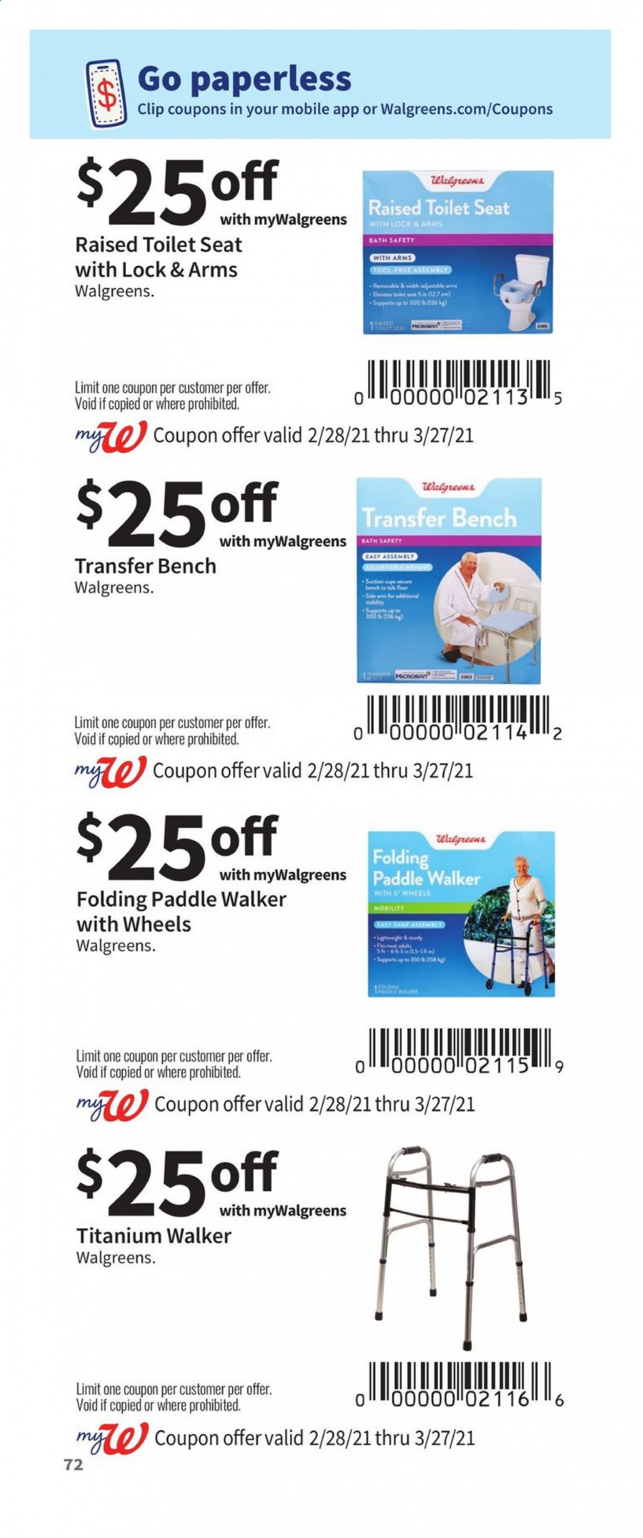 Walgreens ad - 02/28/2021 - 03/27/2021. Page 72