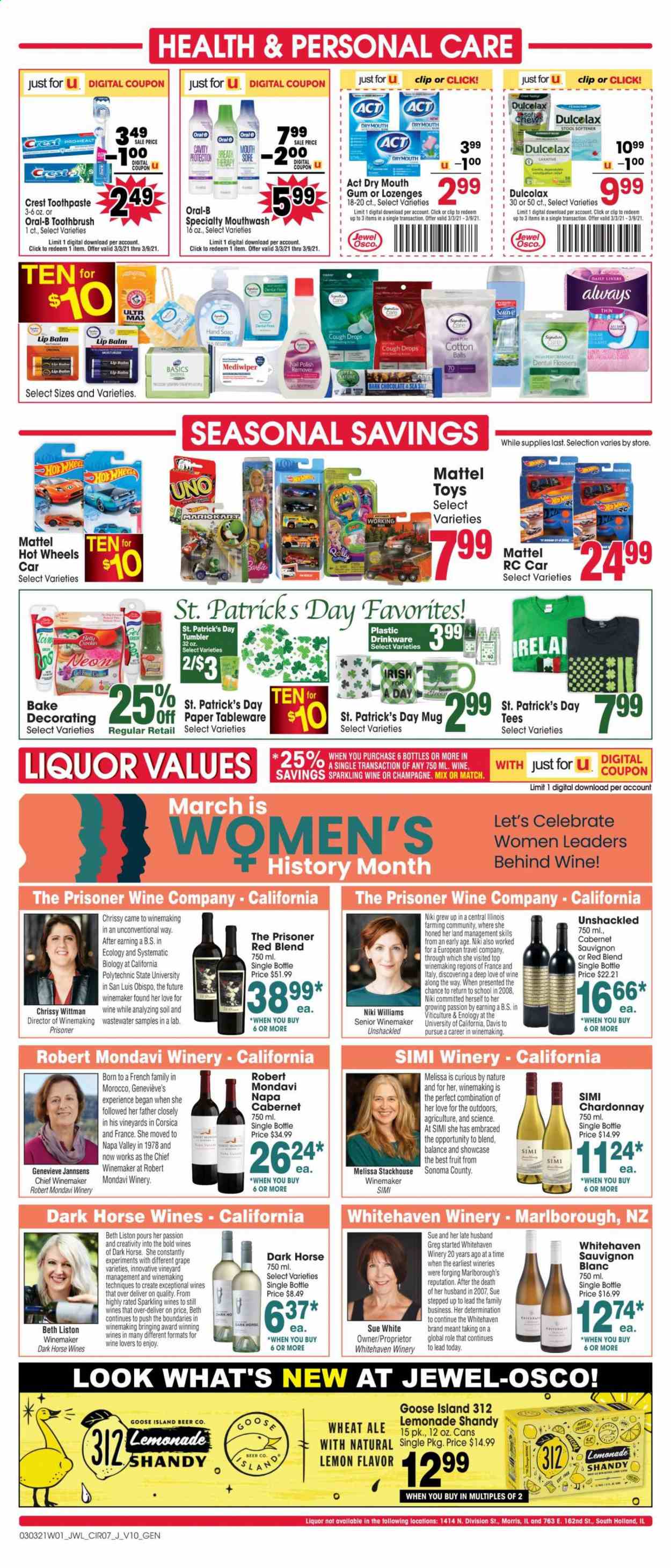 Jewel Osco ad - 03/03/2021 - 03/09/2021. Page 7